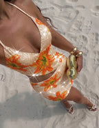 Sunset Sparkle Skirt Set