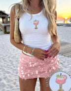 Beach Babe Beads Tank