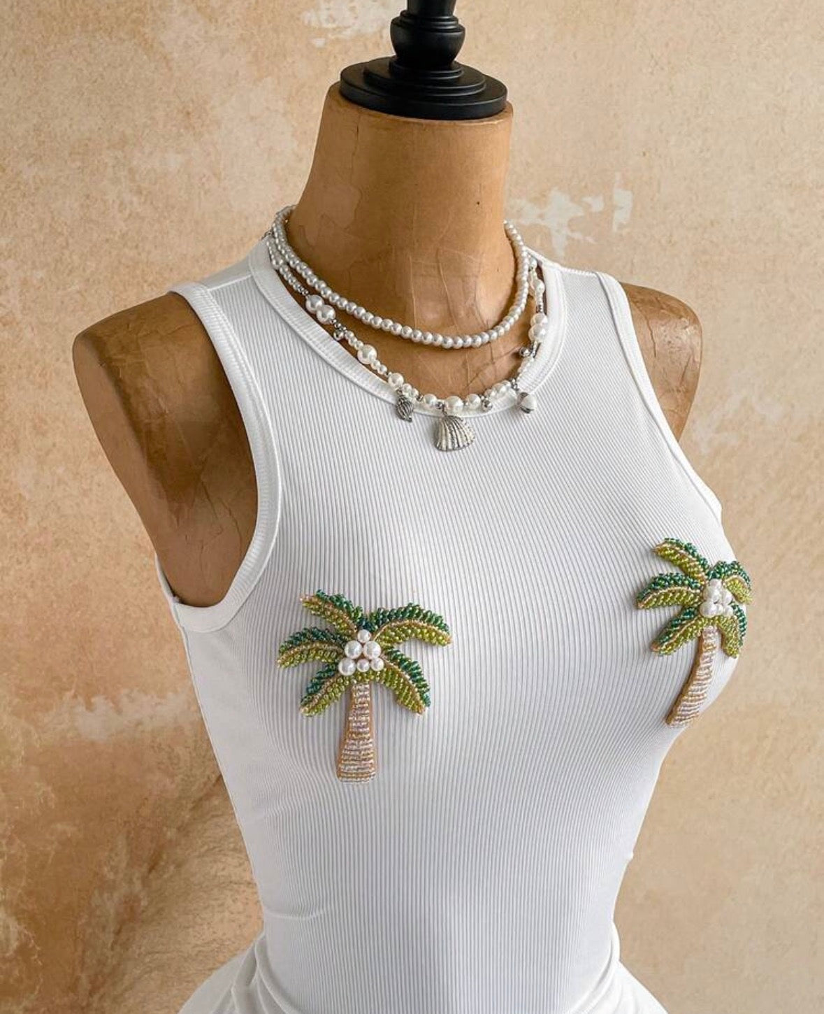 Beach Babe Beads Tank