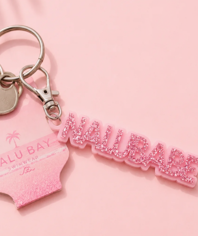 Nalu Babe Keychain