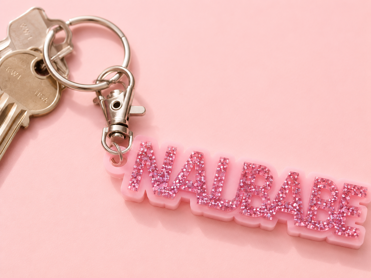 Nalu Babe Keychain