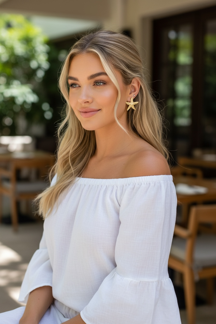 Malibu Starfish Earrings
