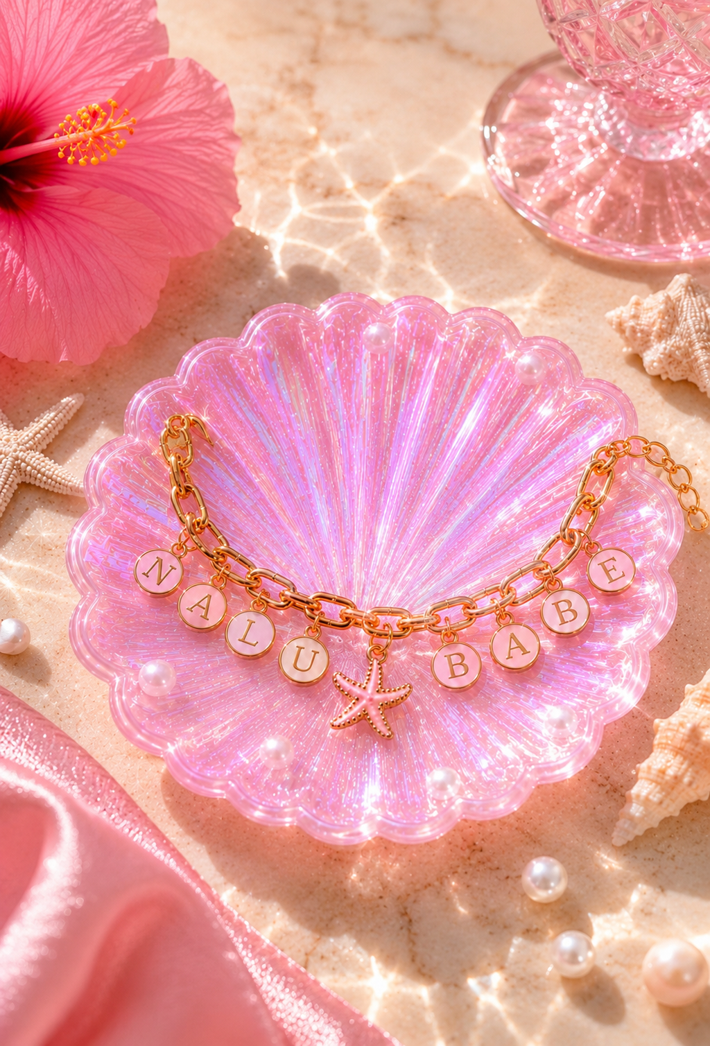 Nalu Babe Charm Bracelet