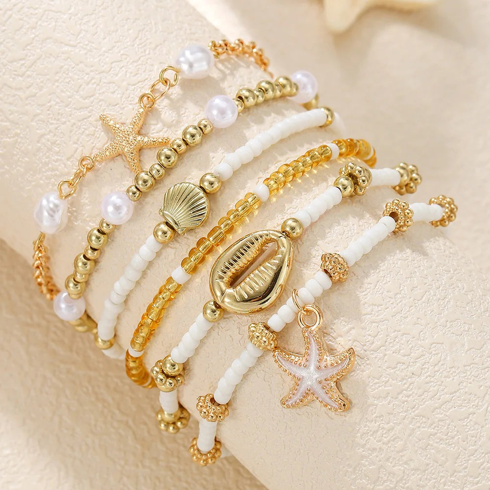 Shells and Sand Bracelet Set