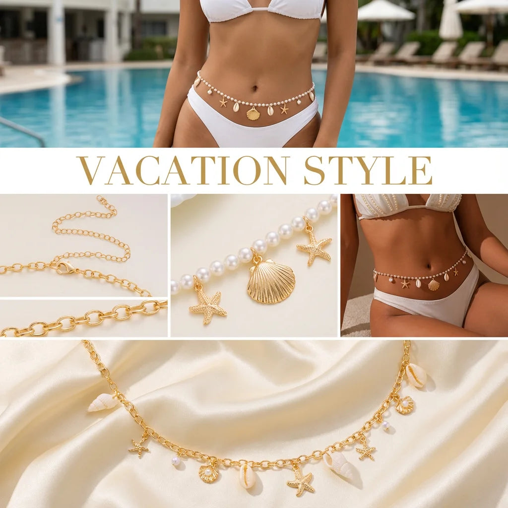 Mermaid Summer Body Chain
