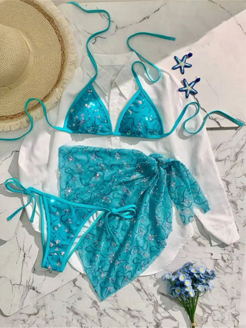 Ocean Sparkle 3 Pc