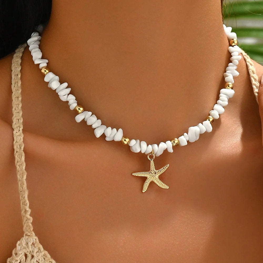 Malibu Starfish Necklace
