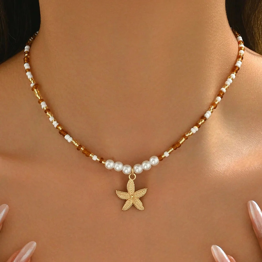 Malibu Starfish Necklace
