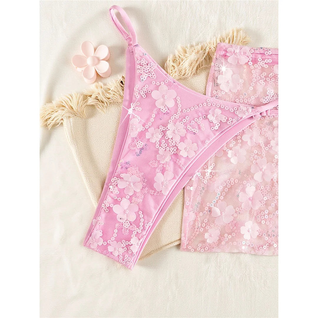 Coastal Doll Sequins Set