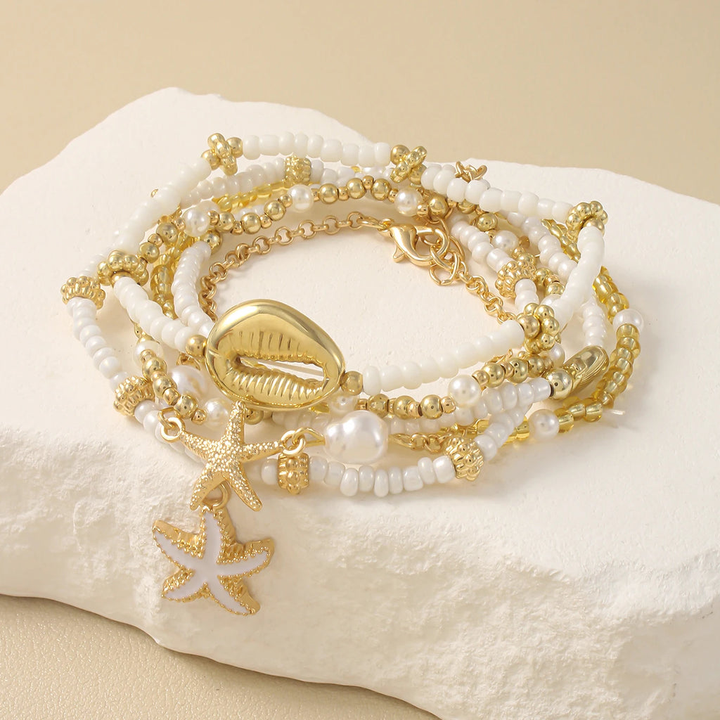 Shells and Sand Bracelet Set
