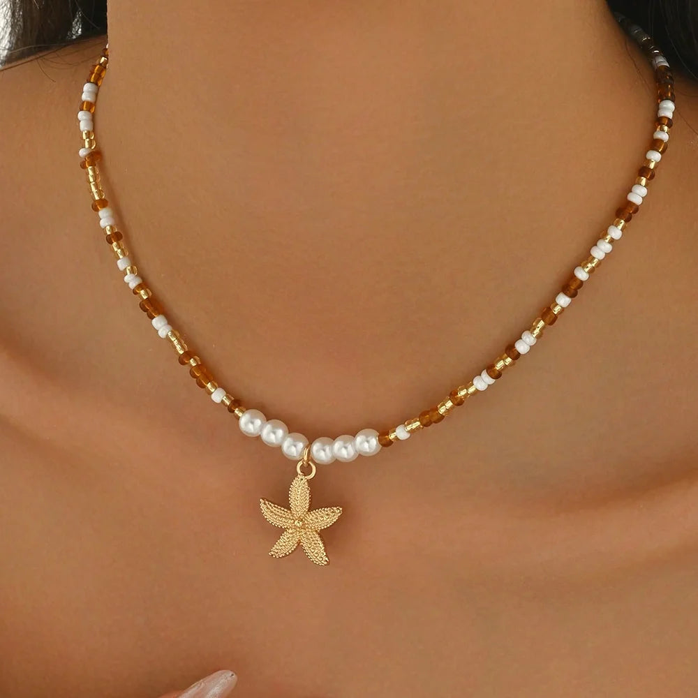 Malibu Starfish Necklace