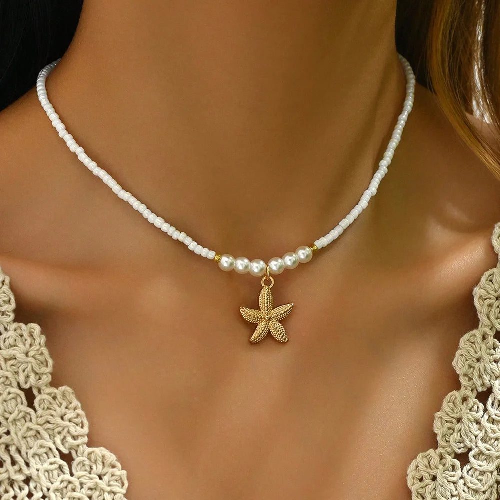 Malibu Starfish Necklace